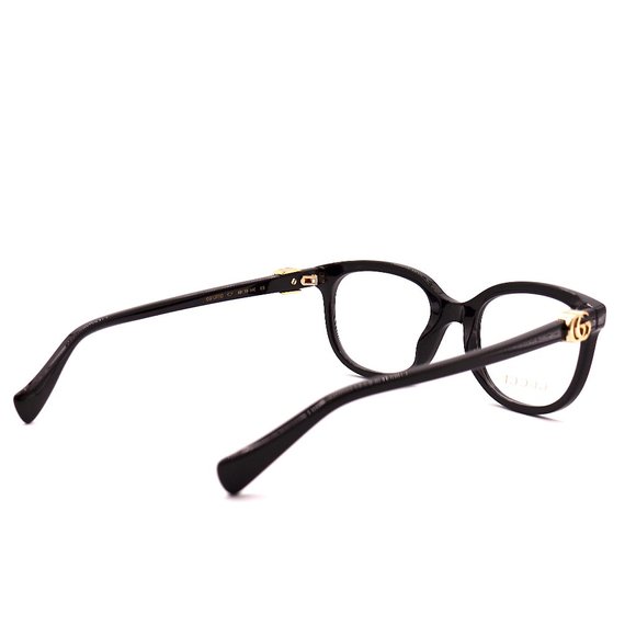NEW GUCCI GG1075O 001 BLACK AUTHENTIC EYEGLASSES FRAME RX 48-19 - Picture 7 of 12